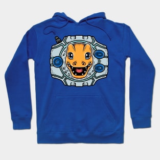 Agumon Head Hoodie